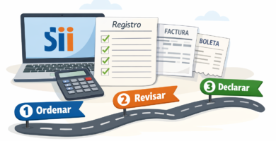 Contabilidad simplificada sii: para quién conviene y cómo partir 7 Ilustración de contabilidad simplificada en el SII con checklist, registros y pasos para partir