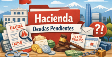 Hacienda deudas pendientes: qué significa y qué hacer si aparece 10 Ilustración sobre “Hacienda deudas pendientes” en Chile, con checklist para verificar deudas y pagar por canales oficiales
