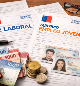 IFE Laboral y Subsidio Empleo Joven: compatibilidad y topes 2 Documentos y dinero en Chile representando beneficios laborales y compatibilidad entre IFE Laboral y Subsidio al Empleo Joven