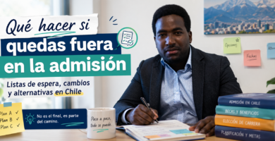 Qué hacer si quedas fuera en la admisión: listas de espera, cambios y alternativas 6 Stevenson Jacques orientando sobre qué hacer si quedas fuera en la admisión en Chile, listas de espera y alternativas educativas