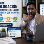 Stevenson Jacques en oficina moderna, portada sobre estado de homologación de título universitario en Chile